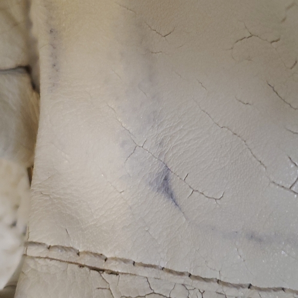 49 square miles white leather bag - Picture 4 of 8